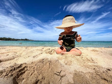 Load image into Gallery viewer, 'IWA + Moon Keiki BodySuit (Camo Green)