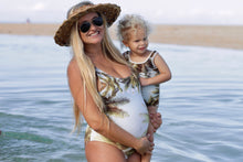 Load image into Gallery viewer, 'IWA + Moon Keiki BodySuit (Coco)