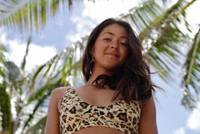 Load image into Gallery viewer, Island Leopard Bikini Top