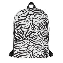 Load image into Gallery viewer, 'IWA Zebra Backpack
