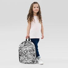Load image into Gallery viewer, 'IWA Zebra Backpack