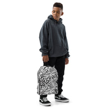 Load image into Gallery viewer, 'IWA Zebra Backpack