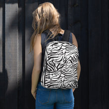 Load image into Gallery viewer, 'IWA Zebra Backpack