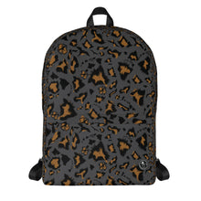 Load image into Gallery viewer, Island Leopard Backpack (Midnight 'IWA)