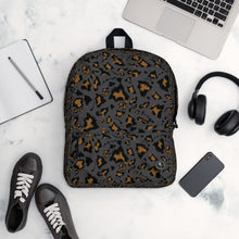 Load image into Gallery viewer, Island Leopard Backpack (Midnight 'IWA)