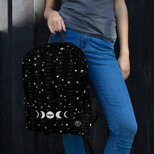 Load image into Gallery viewer, 'IWA + Moon Backpack (Wiliau Hōkū)