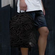Load image into Gallery viewer, 'IWA Zebra Backpack (Midnight 'IWA)