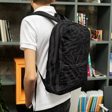 Load image into Gallery viewer, 'IWA Zebra Backpack (Midnight 'IWA)