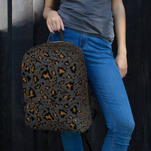 Load image into Gallery viewer, Island Leopard Backpack (Midnight 'IWA)