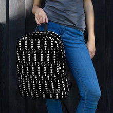 Load image into Gallery viewer, 'IWA + Moon Backpack (Kū Pololei)