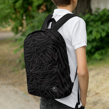 Load image into Gallery viewer, 'IWA Zebra Backpack (Midnight 'IWA)