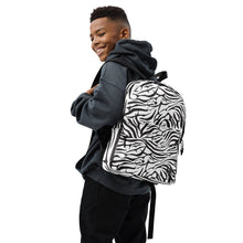 Load image into Gallery viewer, 'IWA Zebra Backpack