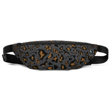 Load image into Gallery viewer, Island Leopard Fanny Pack (Greyscale)
