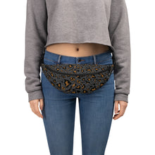 Load image into Gallery viewer, Island Leopard Fanny Pack (Greyscale)