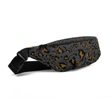 Load image into Gallery viewer, Island Leopard Fanny Pack (Greyscale)