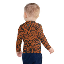Load image into Gallery viewer, 'IWA Zebra Keiki Rash Guard (Tiger)
