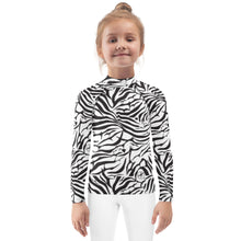 Load image into Gallery viewer, 'IWA Zebra Keiki Rash Guard