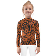 Load image into Gallery viewer, 'IWA Zebra Keiki Rash Guard (Tiger)