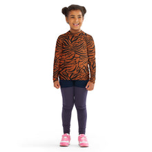 Load image into Gallery viewer, 'IWA Zebra Keiki Rash Guard (Tiger)