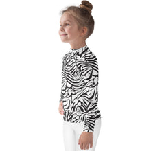 Load image into Gallery viewer, 'IWA Zebra Keiki Rash Guard