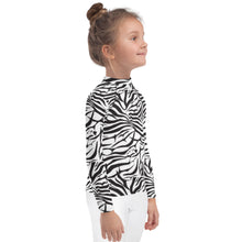Load image into Gallery viewer, 'IWA Zebra Keiki Rash Guard