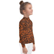 Load image into Gallery viewer, 'IWA Zebra Keiki Rash Guard (Tiger)