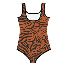 Load image into Gallery viewer, 'IWA Zebra Keiki BodySuit (Tiger)