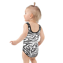 Load image into Gallery viewer, 'IWA Zebra Keiki BodySuit