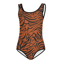 Load image into Gallery viewer, 'IWA Zebra Keiki BodySuit (Tiger)