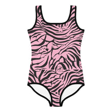 Load image into Gallery viewer, 'IWA Zebra Keiki BodySuit (Rose)