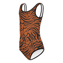 Load image into Gallery viewer, 'IWA Zebra Keiki BodySuit (Tiger)