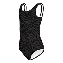 Load image into Gallery viewer, 'IWA Zebra Keiki BodySuit (Midnight 'IWA)