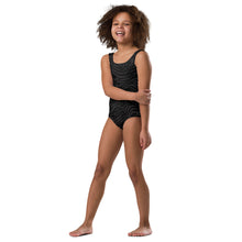 Load image into Gallery viewer, 'IWA Zebra Keiki BodySuit (Midnight 'IWA)