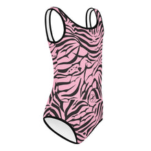Load image into Gallery viewer, 'IWA Zebra Keiki BodySuit (Rose)