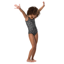 Load image into Gallery viewer, 'IWA Zebra Keiki BodySuit (Shadow)