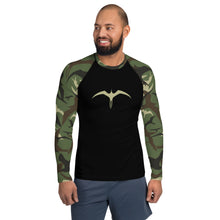 Load image into Gallery viewer, 'IWA Camo Kāne Rash Guard ('Āina)