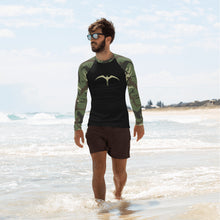 Load image into Gallery viewer, 'IWA Camo Kāne Rash Guard ('Āina)