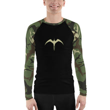 Load image into Gallery viewer, 'IWA Camo Kāne Rash Guard ('Āina)