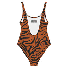 Load image into Gallery viewer, 'IWA Zebra Wāhine BodySuit (Tiger)