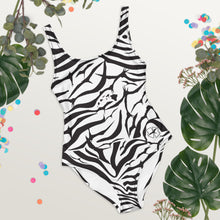 Load image into Gallery viewer, 'IWA Zebra Wāhine BodySuit