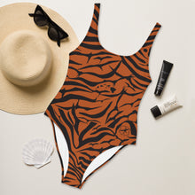 Load image into Gallery viewer, 'IWA Zebra Wāhine BodySuit (Tiger)
