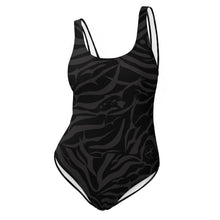 Load image into Gallery viewer, 'IWA Zebra Wāhine BodySuit (Midnight 'IWA)