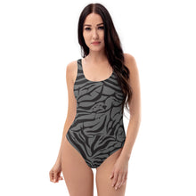 Load image into Gallery viewer, 'IWA Zebra Wāhine BodySuit (Shadow)
