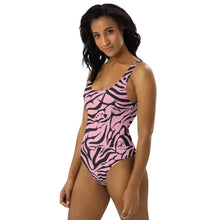 Load image into Gallery viewer, 'IWA Zebra Wāhine BodySuit (Rose)