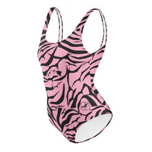 Load image into Gallery viewer, 'IWA Zebra Wāhine BodySuit (Rose)