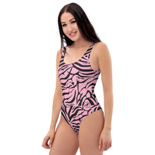 Load image into Gallery viewer, 'IWA Zebra Wāhine BodySuit (Rose)