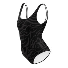 Load image into Gallery viewer, 'IWA Zebra Wāhine BodySuit (Midnight 'IWA)