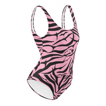 Load image into Gallery viewer, 'IWA Zebra Wāhine BodySuit (Rose)