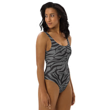 Load image into Gallery viewer, 'IWA Zebra Wāhine BodySuit (Shadow)
