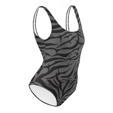 Load image into Gallery viewer, 'IWA Zebra Wāhine BodySuit (Shadow)
